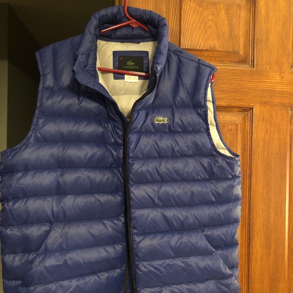 Men’s Lacoste vest size 54